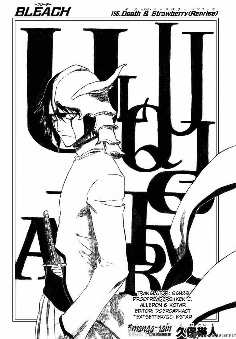 Chapter 195 - Death And Strawberry Reprise Image(4)
