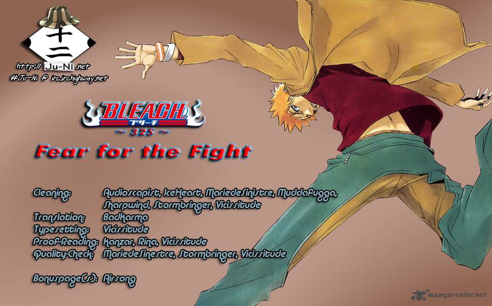 Chapter 325 - Fear for the Fight Image(1)