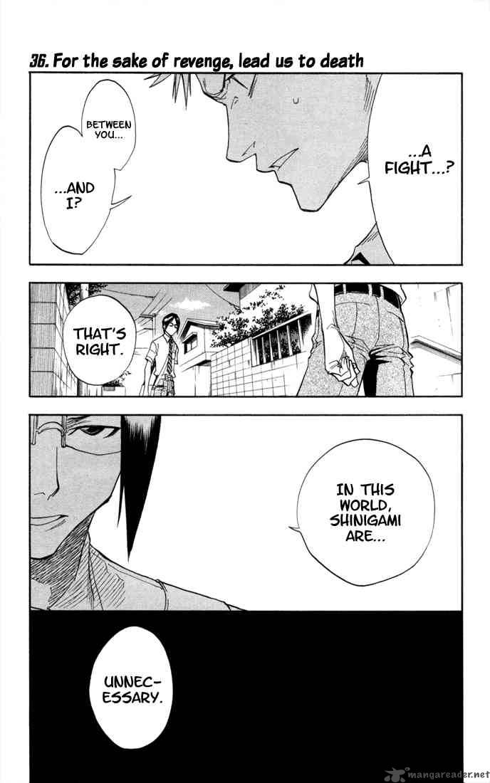 Chapter 36 - For The Sake Of Revenge Lead Us To Death Image(1)